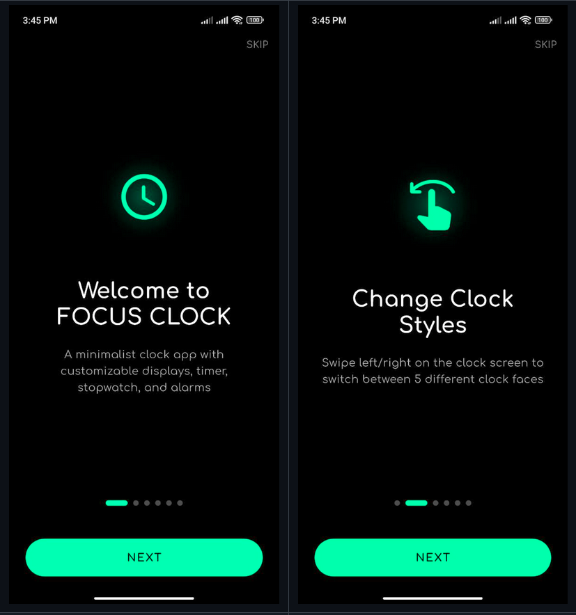 Focus Clock